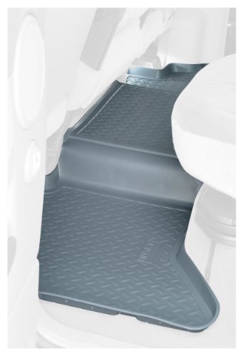 Husky Liners Custom Fit Second Seat Floor Liner for Select Dodge Ram Models (Grey)