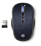 HP 2.4GHz Wireless Optical Mobile Mouse - Midnight Blue