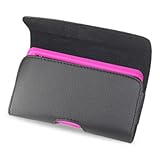 Leather Pouch Protective Carrying Cell Phone Case for HTC HD7 HD2 (T-mobile ....