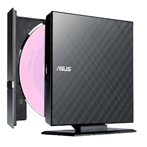 Asus SDRW-08D2S-U External USB2.0 8x DVD-RW Optical Drive