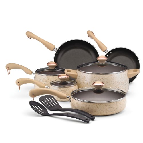 Paula Deen 12-Piece Porcelain Cookware Set product image