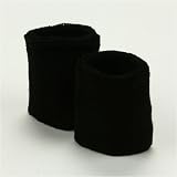 Wrist Band Pair (terry)-Black