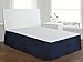 LUX FRE23614NAVY05 Pleated Styling, California King, Navy