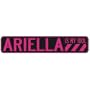 " ARIELLA IS MY IDOL " STREET SIGN