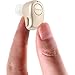 POLEND [Right Ear Version] The Smallest Music Phone Calls Hands-Free Stereo Mini Bluetooth 4.1 Stereo in-Ear Wireless Headphones Earphones Headset Earpiece Earbuds for All Smartphones/iPad (Khaki)
