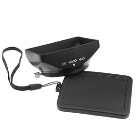 Mennon DV-b 43 43mm Digital Video Camcorder Lens Hood with Bayonet Mount, Black by Mennon