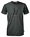 Harley-Davidson Men's Black Label Dark Stitch Short Sleeve T-Shirt Gray 30291526