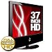 LG 37LG60 37-Inch 1080p LCD HDTV, Gloss Piano Black with Scarlet Red