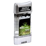 Gillette Anti-perspirant/deodorant Clear Gel, Power Rush, 4-Ounce Boxes (Pack of 6)