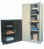 Medline Standard Metal Storage Cabinet - 78H x 36W x 24D 4 Shelves - Model MDR907824SC