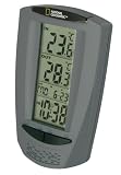 National Geographic Indoor/Outdoor Wireless Thermometer with clock