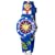 Baby Watch - Montre enfant - Gar�on - Zip Pirates - La montre p�dagogique - Plastique gomme bleu avec dessins 3D - Avec m�thode d'apprentissage