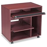 Safco 1901MH - Ready-to-Use PC Workstation, 31-3/4w x 19-3/4d x 31-3/8h, Ma ....