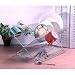Folding Dish Rack-Steel-Double Cup Capacity (Platinum) (18