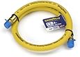 Goodyear EP 46568 1/2-Inch by 3-Feet 300 PSI Lead-In Rubber Air Hose with 1/2-Inch MNPT Ends
