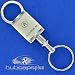 New Acura Rl Stylish Chrome Valet Key Chain Ring