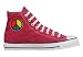 Converse Chuck Taylor All Star Hi Top Custom with Multi Colored Peace Sign