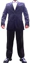 Herren Anzug Glanz Schwarz tailliert Herrenanzug von stahl-moden Glanzanzug Sakko mit Hose