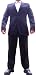 Herren Anzug Glanz Schwarz tailliert Herrenanzug von stahl-moden Glanzanzug Sakko mit Hose