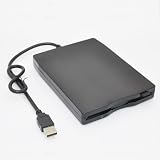 Patuoxun Slim 3.5" USB 1.44MB Portable External Floppy Drive Disk for PC Laptop Desktop