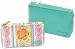 Debbie Macomber Floral/Blue Accessory Bags Set Of Two-