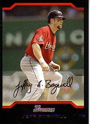 25 Different Baseball Cards of Jeff Bagwell in Display Album
