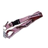 NorthDakotaFightingSiouxPinkLanyardKeychainIdHolderTicket