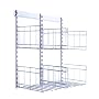 Hyloft USA 518 Bin-Max 34-by-36-inch Storage Unit, White