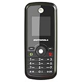 Motorola W173 Unlocked GSM Dual-Band Phone with FM Radio, MMS, Speakerphone and Polyphonic RIngtones--International Version with Warranty (Black)