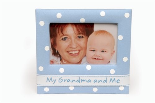 Grandma and Me Photo Frame by Mud Pie - Blue