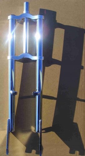 Doppelbrückengabel, 600 mm, verchromt