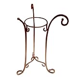 Decolav 3700-RT Rust Wrought Iron Pedestal with 8-Inch Faucet Stand