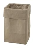 Produkt-Bild: WENKO 2780103100 W&auml;schesammler LIFETIME M - W&auml;schekorb, Weboptik, Kunststoff, 31 x 45 x 31 cm, 43 Liter, sahara