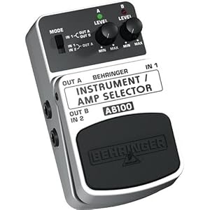 Behringer AB100 Universal 2-Mode A B Footswitch by