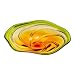 Swirl Art Glass Plate