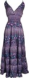 Tiered Floral Maxi Sundress Junior Plus Size Size 3X Color Purple