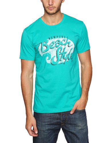 ESPRIT Herren T-Shirt E30611, Gr. 54 (XL), T&uuml;rkis (turquoise water 445) Preisvergleich