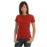 District Threads Junior Ladies 100% Organic Cotton Perfect Weight Tee