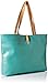 Classic Fashion Leather Tote Bags with Free Coin Wallet (Light Green)
