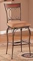 30"H Swivel Metal Bar Stool - Traditional Bronze Finish