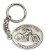 Antique Silver God Bless This Motorcycle Keychain God Bless ThisÉ--1 1/2 x 2 1/4