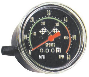 Speedometer Pyramid Pro 26/27 with Resettable Odometer