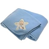 Precious Moments Applique Patch Fleece Blanket -... by 