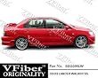 SS02MLW - Mitsubishi Lancer 02-03 4dr VFiber PURE-FRP Walker 2-piece Side Skirts