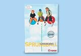 Sprungball Super Rainbow, 60 cm