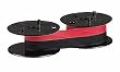 Nu-kote Model BR80C-6 Red/Black Nylon Ribbons, Pack Of 6