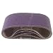 3M 81402 3-Inch x 21-Inch Purple Regalite Resin Bond 100 Grit Cloth Sanding Belt - 5 Pack