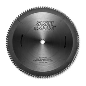 Mitre Box Saw Blade, 37345, 12Diameter, PT Grind, 100 Teeth, .080 Plate, .110 Kerf, 1... by Systimatic