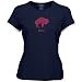 Reebok Buffalo Bills Navy Blue Ladies Classic Logo Too T-shirt