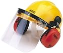 Draper 69933 Safety Helmet with ear defenders and visor